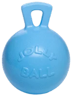 Balle de jeu pour cheval bleue parfumée à la myrtille, 25 cm – Jolly Pets Jolly Ball