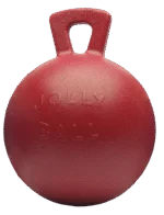 Balle de jeu pour chevaux rouge, inodore, 25 cm – Jolly Pets Jolly Ball