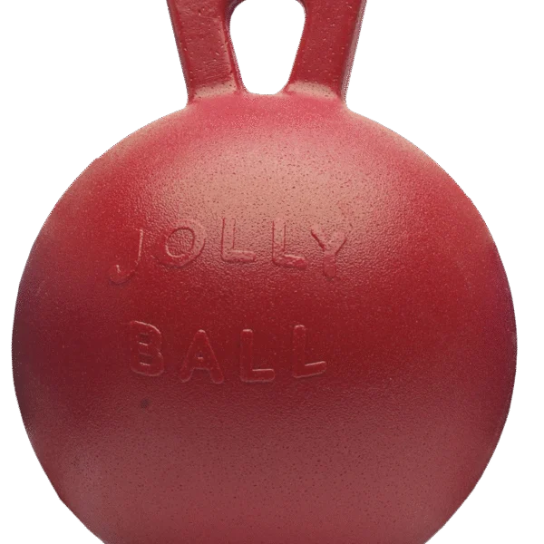 Balle de jeu pour chevaux rouge, inodore, 25 cm – Jolly Pets Jolly Ball