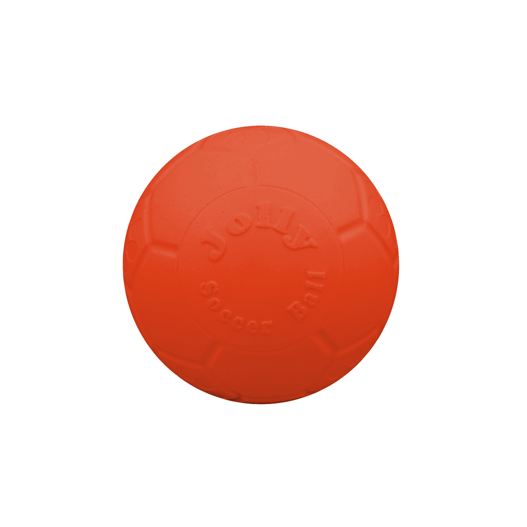 Hondenbal Drijvend Oranje, 7,5 cm – Jolly Pets Mini Soccer Ball Balle flottante orange pour chien, 7,5 cm – Jolly Pets Mini Soccer Ball