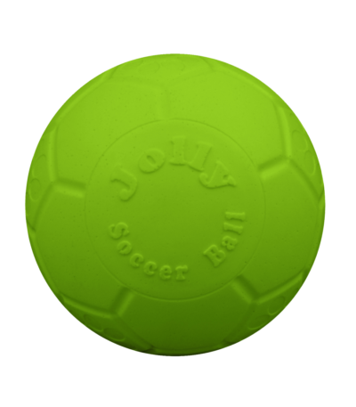 Ballon de football pour chien vert, 10 cm – Jolly Pets Mini Soccer Ball