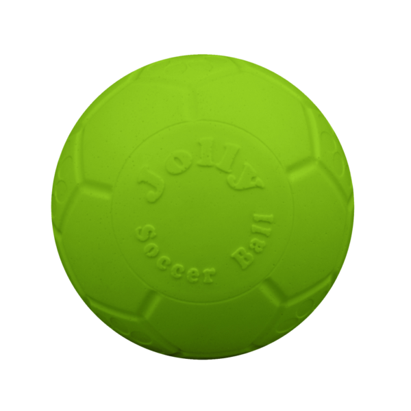 Ballon de football pour chien vert, 10 cm – Jolly Pets Mini Soccer Ball