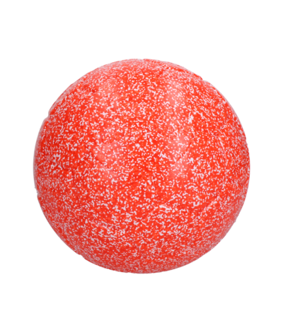 Balle pour chien flottante orange et blanche, 10 cm – Jolly Pets Mini Soccer Ball