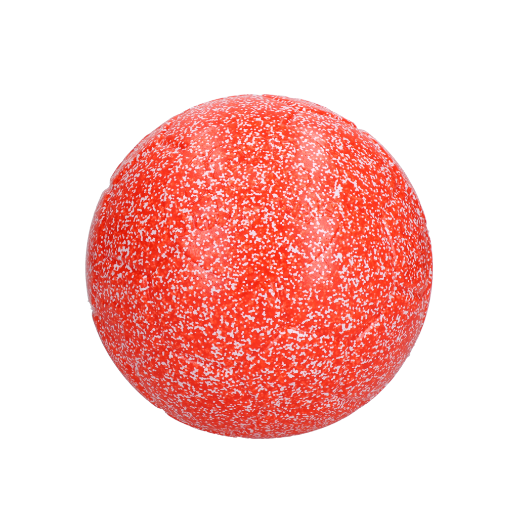 Hondenbal Drijvend Oranje en Wit, 10 cm – Jolly Pets Mini Soccer Ball Balle pour chien flottante orange et blanche, 10 cm – Jolly Pets Mini Soccer Ball