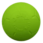 Balle pour chien à rapporter, verte, 15 cm – Jolly Pets Jolly Soccer Ball – Image 3