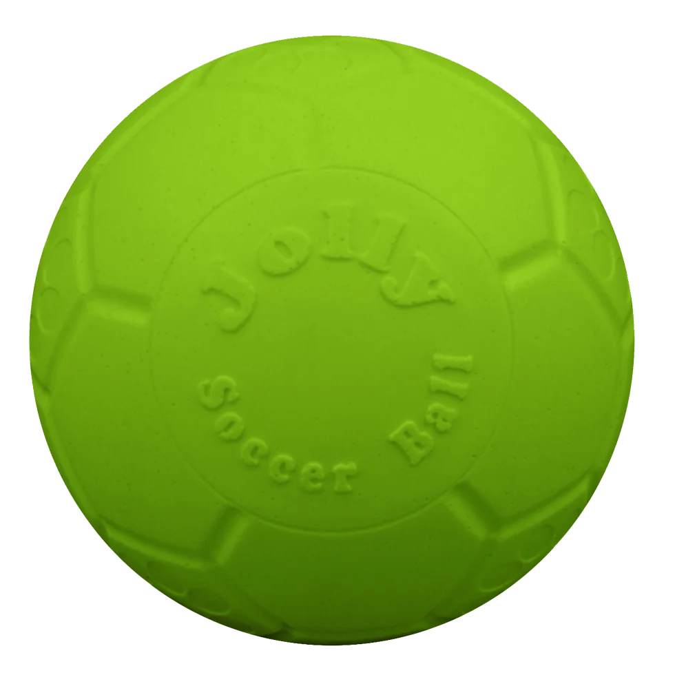 Balle pour chien à rapporter, verte, 15 cm – Jolly Pets Jolly Soccer Ball – Image 3