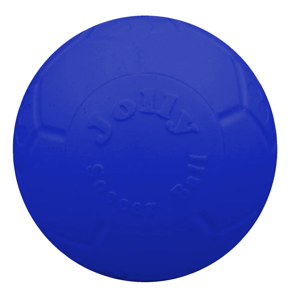 Balle flottante pour chien bleue, 15 cm – Jolly Pets Soccer Ball – Image 2