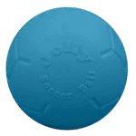 Balle pour chien à rapporter, bleu clair, 15 cm – Jolly Pets Jolly Soccer Ball – Image 2
