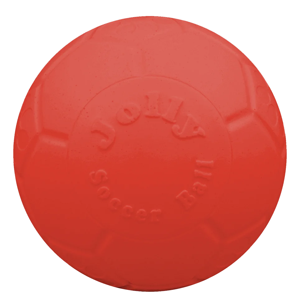 Balle à rapporter pour chien orange, 20 cm – Jolly Pets Jolly Soccer Ball – Image 2