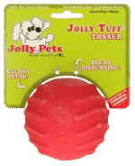 Jouet distributeur de friandises en caoutchouc S, 7,5 cm – Jolly Pets Tuff Tosser