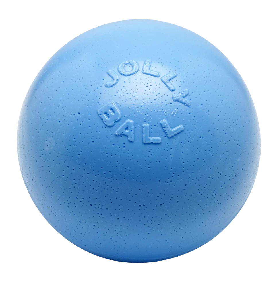 JOLL068JM.png Balle rebondissante pour chien, flottante, myrtille L, 20 cm – Jolly Pets Bounce-n-Play – Image 1