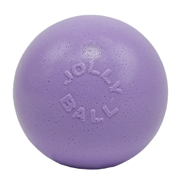 Balle rebondissante pour chien, flottante, violet clair M, 15 cm – Jolly Pets Bounce-n-Play