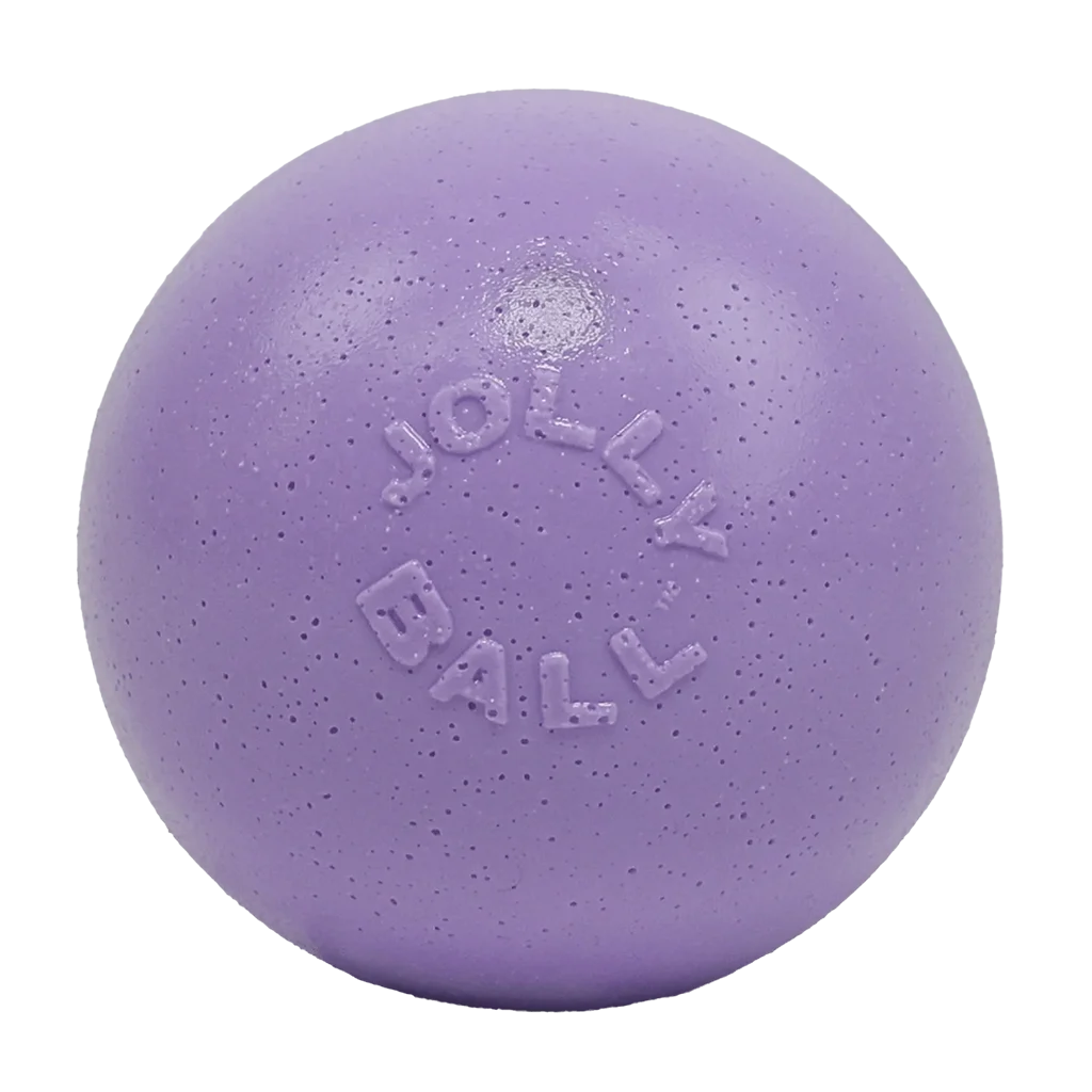 JOLL068JP.png Balle rebondissante pour chien, flottante, violet clair M, 15 cm – Jolly Pets Bounce-n-Play – Image 1