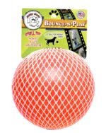 Balle rebondissante flottante pour chien, Vanille L, 20 cm – Jolly Pets Bounce-n Play – Image 2