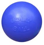 Balle pour chien à surface lisse, bleue, 35 cm – Jolly Pets Push-n-Play