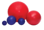Balle pour chien à surface lisse rouge, 35 cm – Jolly Pets Push-n-Play