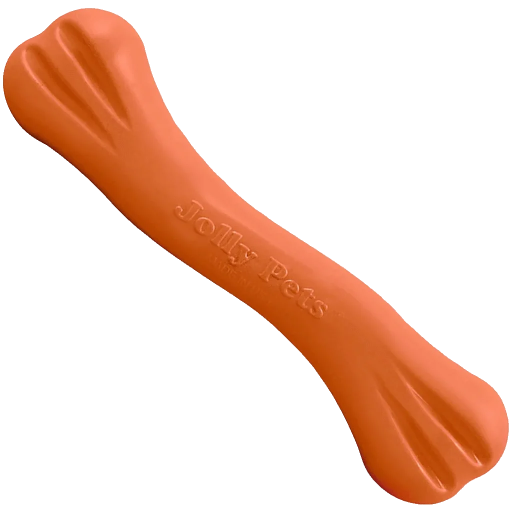 Os à mâcher en caoutchouc souple parfumé à la vanille, L 22 cm – Jolly Pets Jolly Bone – Image 1