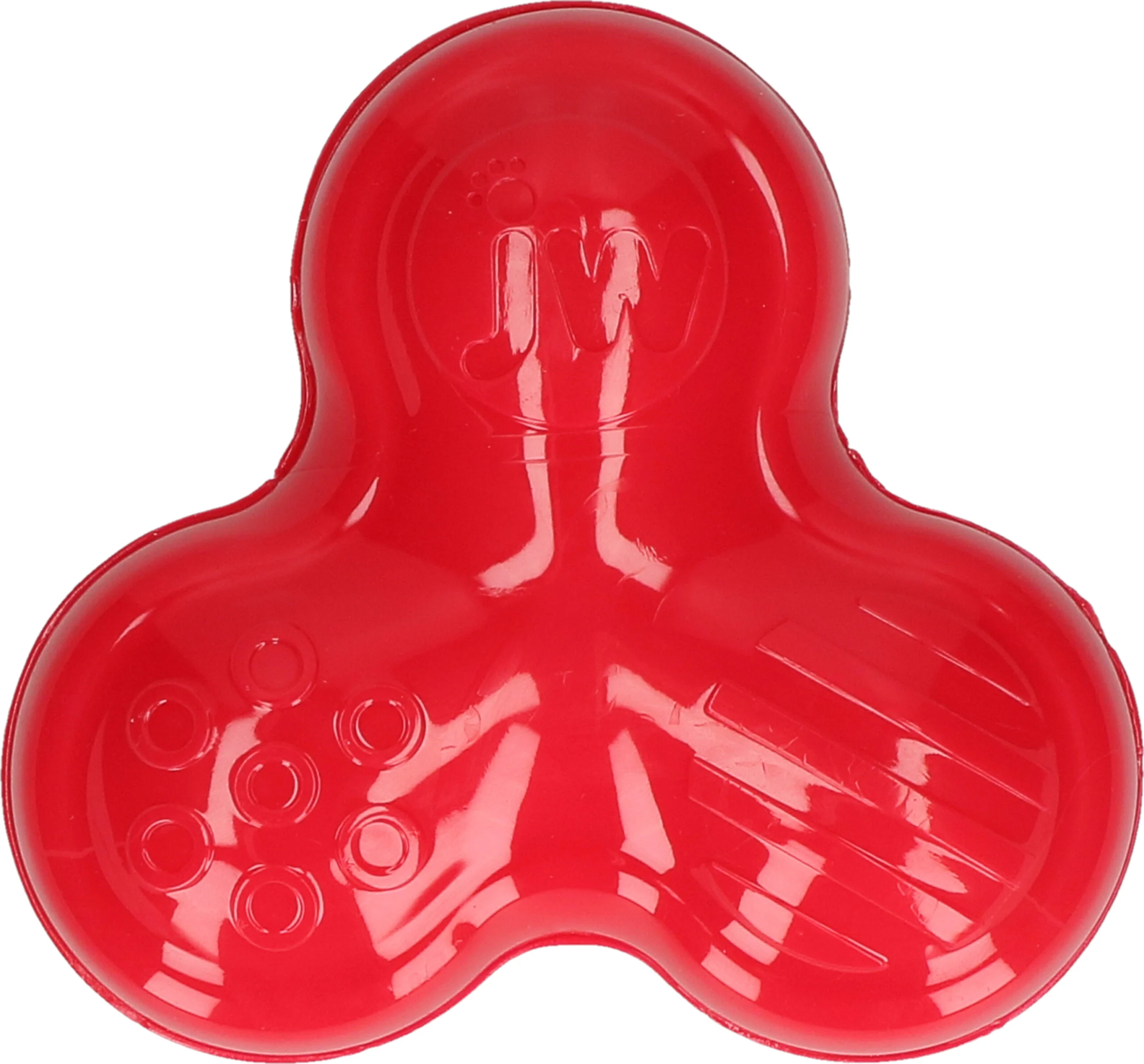 Jouet couineur en caoutchouc avec 3 sons, rouge – JW Symphony of Squeaks – Image 2