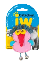 Corbeau jouet pour chat avec catnip et grelots, 12 x 7 cm – JW Cataction Raven Toy