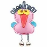 Corbeau jouet pour chat avec catnip et grelots, 12 x 7 cm – JW Cataction Raven Toy – Image 2