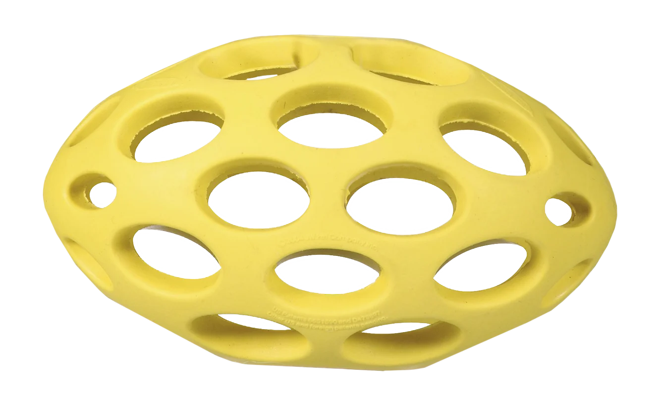 Ballon de football en caoutchouc pour friandises Mini, env. 9 x 5,5 cm – JW Hol-ee Football – Image 2