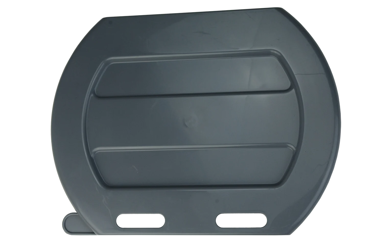 KALF00031.png Couvercle de seau à veaux pour seau à deux côtés plats, gris – Image 1