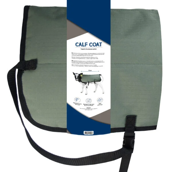 Couverture pour veau imperméable et respirante, marque blanche, 70 cm – Hofman Animal Care Calf Coat