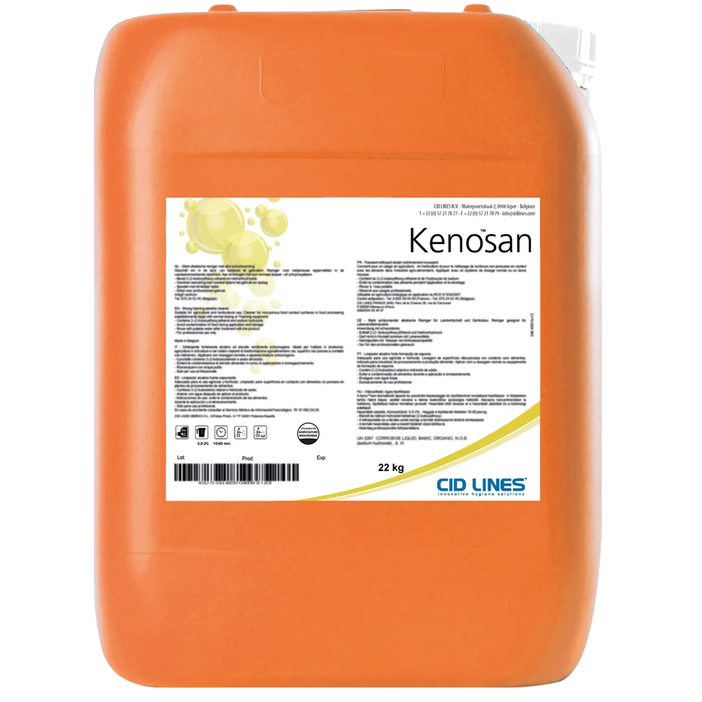 Nettoyant pour bâtiments d’élevage à mousse adhérente longue durée 22 kg – CID Lines Kenosan – Image 1