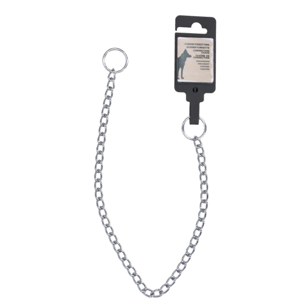 Chaîne de correction pour chien, chromée, 50 cm x 2,5 mm – Hofman Animal Care