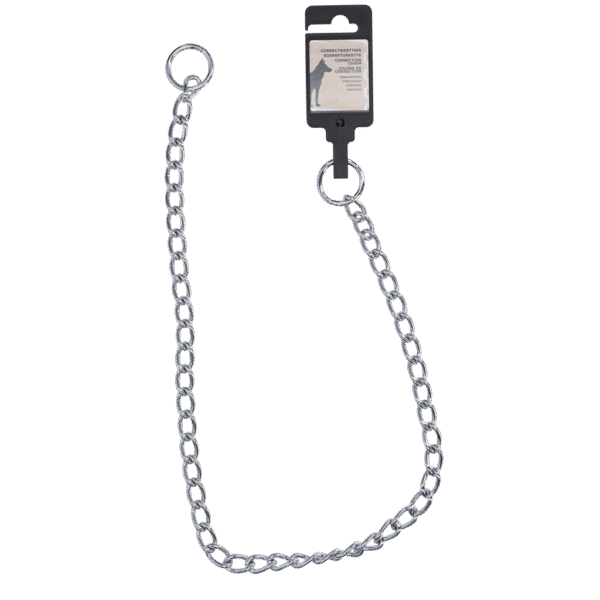 Collier étrangleur pour chien, chromé, 75 cm x 4 mm – Hofman Animal Care