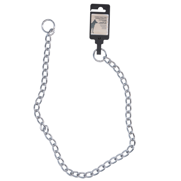 Collier étrangleur pour chien, chromé, 80 cm x 4 mm – Hofman Animal Care