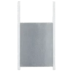 Porte coulissante pour poulailler, avec rails, taille S, 22 x 33 cm – Kerbl