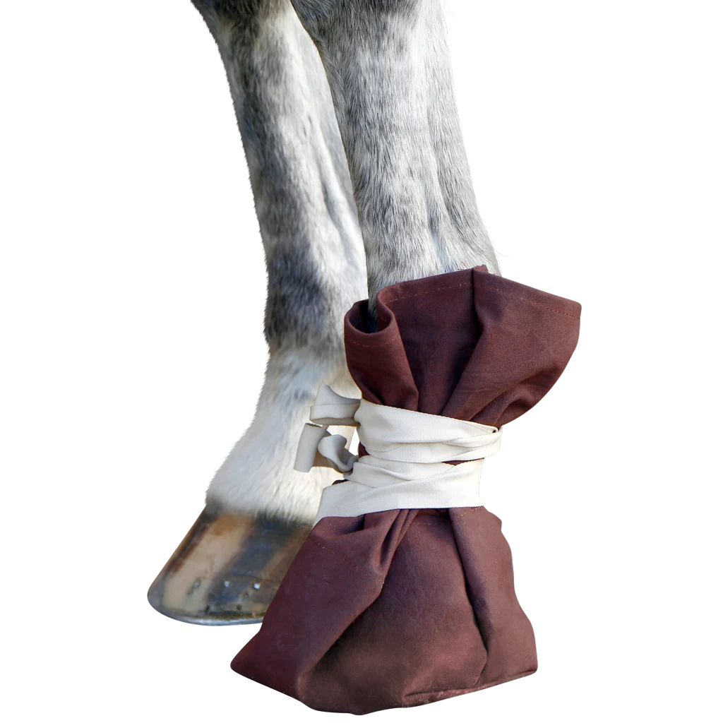 Botte de soin pour sabot en toile avec deux sangles, 15 x 30 cm – Kerbl – Image 2