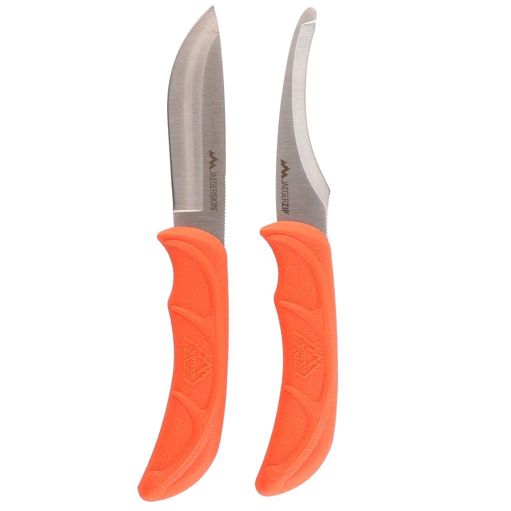 Set de couteaux avec couteau à bandage et couteau de plein air, 2 pièces – Outdoor Edge JagerPair – Image 4