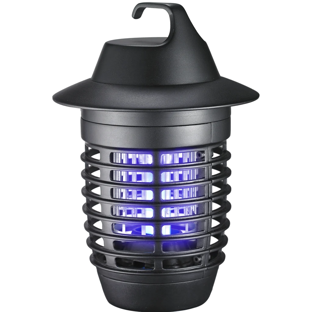 KNOC00004.png Lampe anti insectes UV-A avec grille électrifiée, 5 W – Knock Pest Insect Killer – Image 1