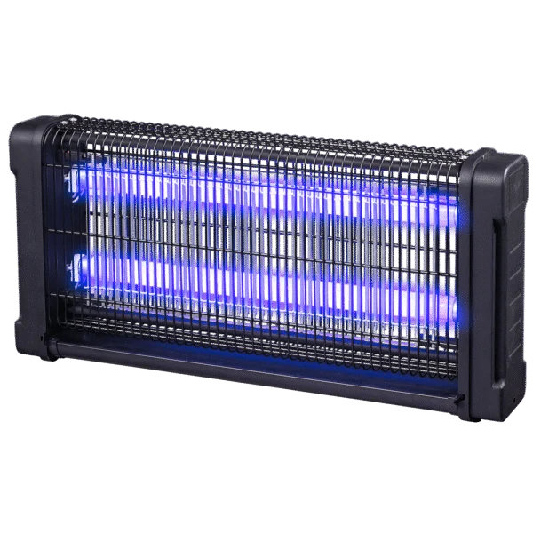 Lampe anti-insectes UV-A avec grille électrifiée, 2 x 15 W – Knock Pest Insect Killer