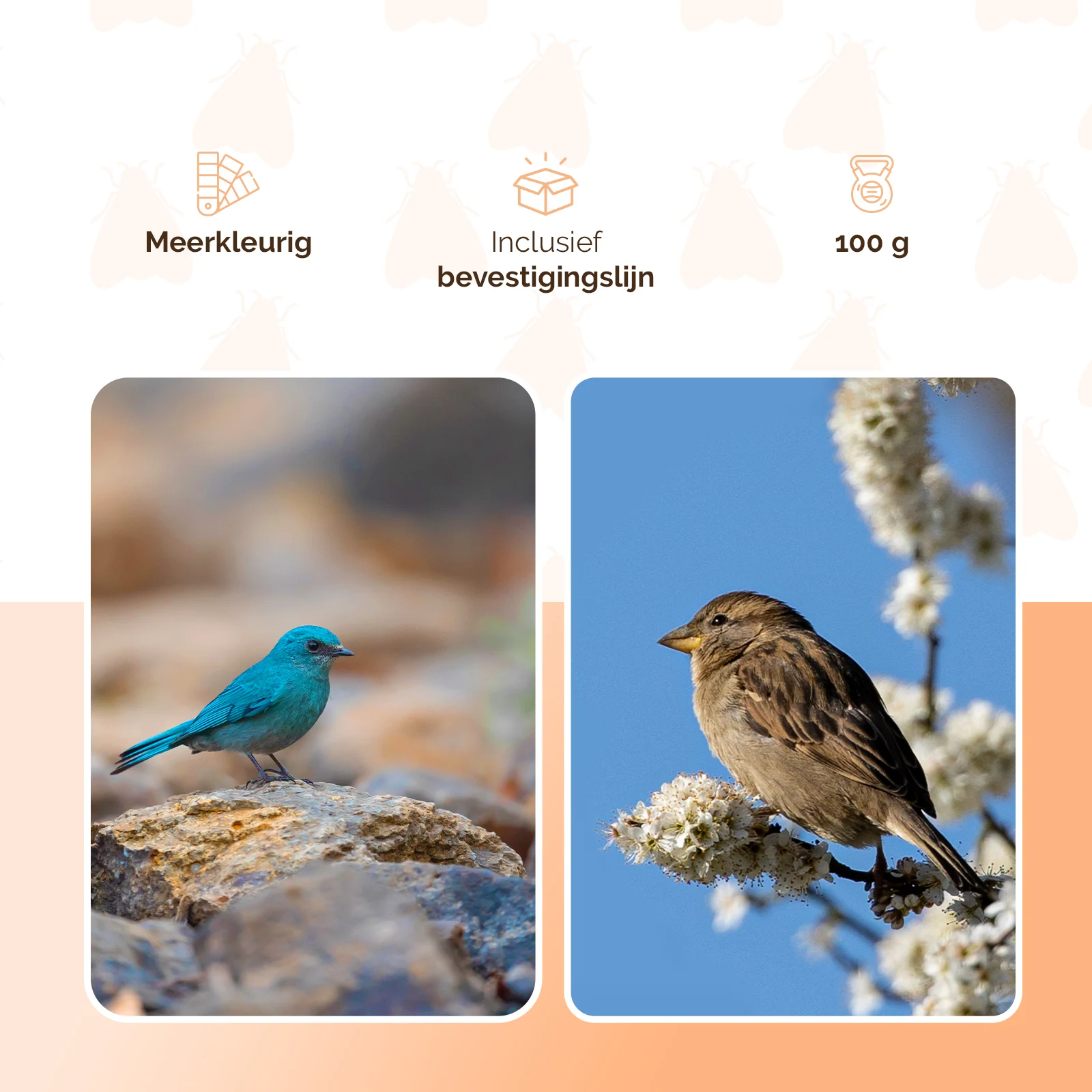 Cerf volant pour effaroucheur d’oiseaux avec ligne de fixation – Knock Pest Bird Bouncer – Image 3