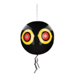 Ballon effaroucheur pour oiseaux avec corde de suspension, noir, Ø 40 cm – Knock Pest