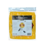 Ballon effaroucheur pour oiseaux avec cordelette de suspension, jaune, Ø 40 cm – Knock Pest – Image 2