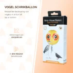 Ballon effaroucheur pour oiseaux avec cordelette de suspension, jaune, Ø 40 cm – Knock Pest – Image 3