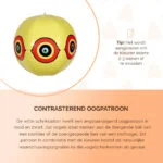 Ballon effaroucheur pour oiseaux avec cordelette de suspension, jaune, Ø 40 cm – Knock Pest – Image 5