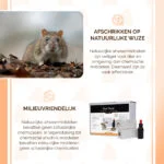 Kit répulsif contre les souris et les rats, liquide 30 ml et 2 boîtiers – Knock Pest Stay Away Muis Home Set – Image 5