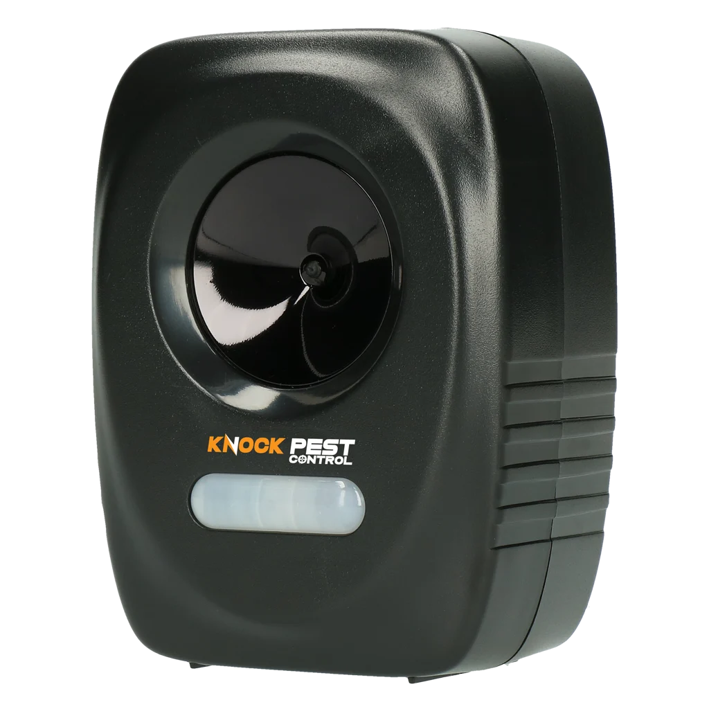 Répulsif ultrasonique pour animaux avec détecteur de mouvement, pour jardin et terrain – Knock Pest Animal Repeller – Image 1