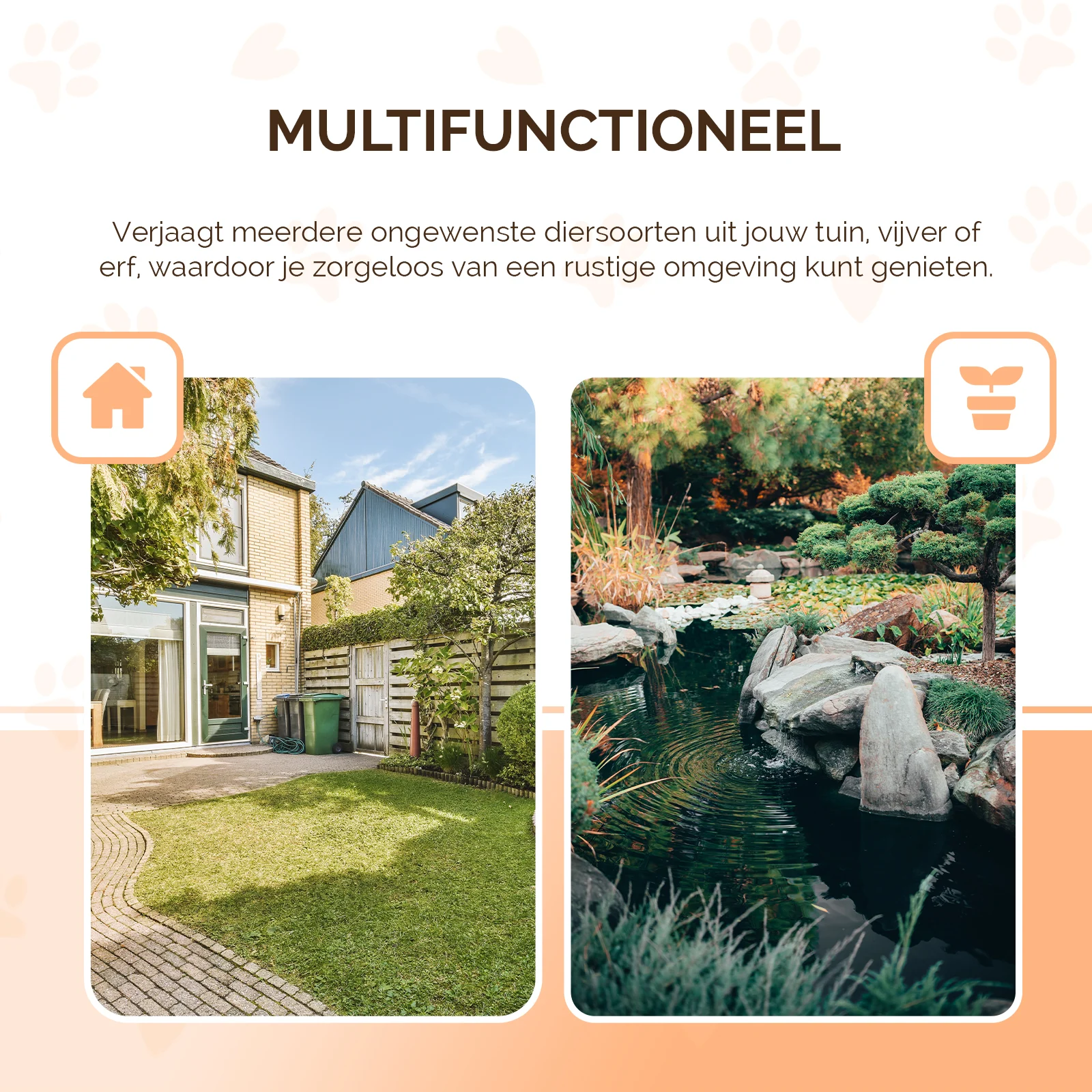 Répulsif ultrasonique pour animaux avec détecteur de mouvement, pour jardin et terrain – Knock Pest Animal Repeller – Image 6