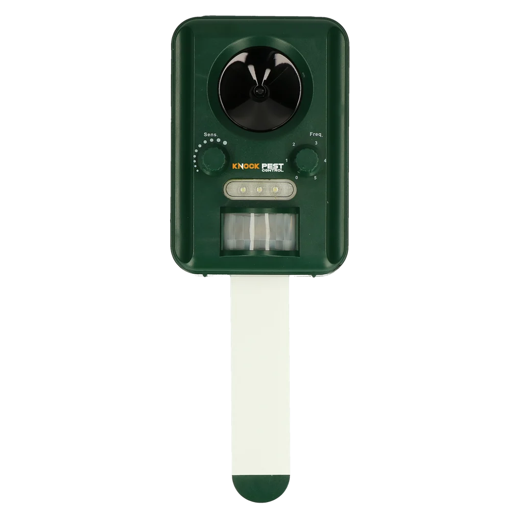 Répulsif solaire pour animaux avec détecteur de mouvement et flash – Knock Pest Solar Animal Repeller – Image 3