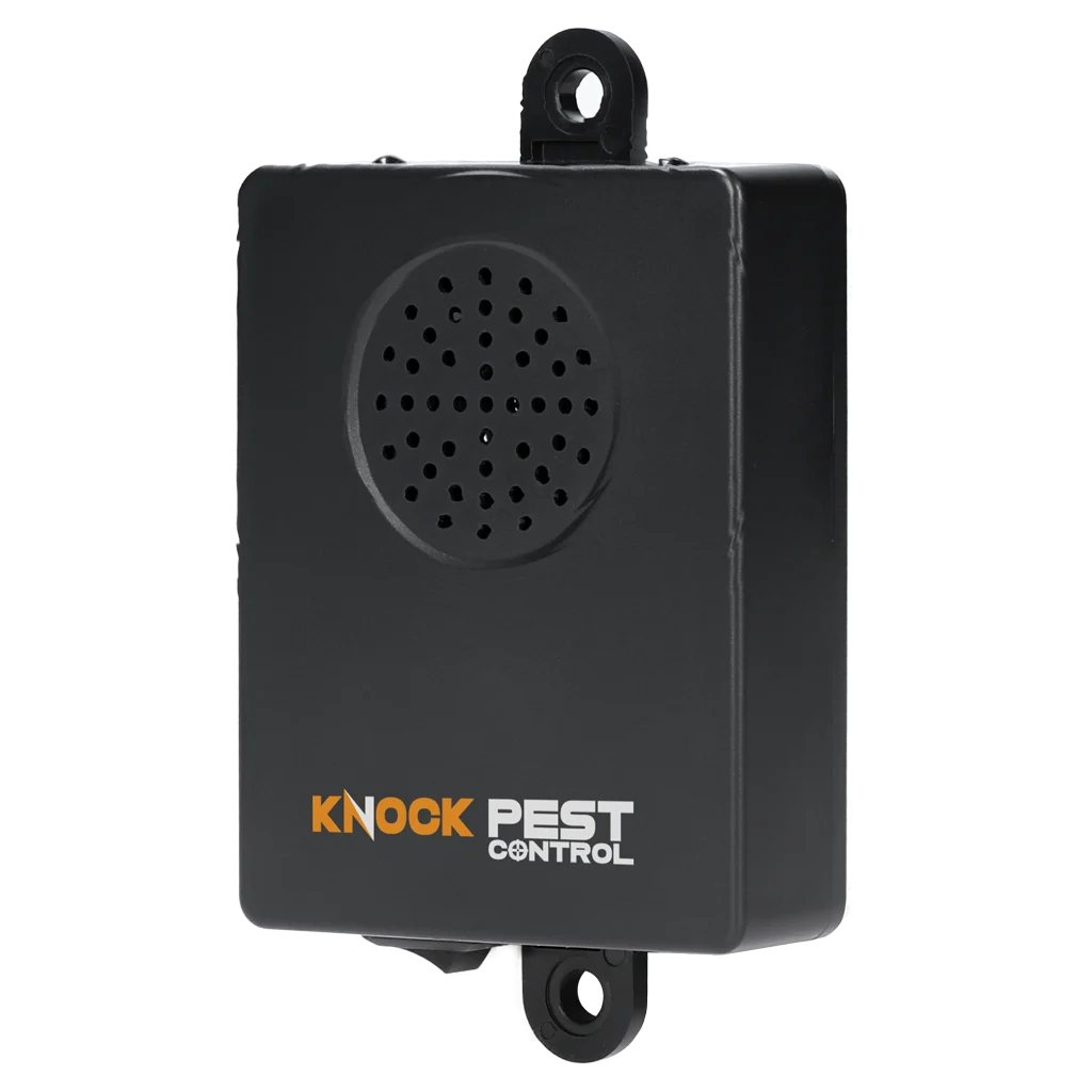 Répulsif pour animaux pour voiture à ultrasons avec 2 LED blanches, 12 V – Knock Pest – Image 1