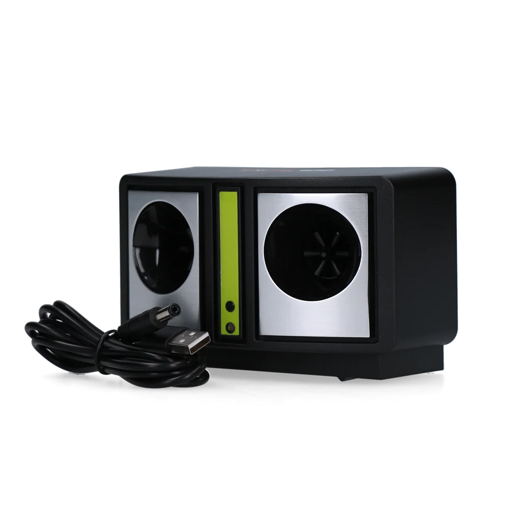 Répulsif antiparasitaire à ultrasons à piles ou via USB, jusqu’à 300 m² – Knock Pest Super Strong Ultrasonic PestRepeller – Image 2