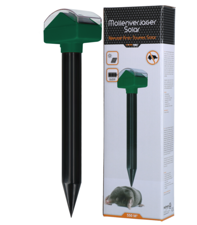 Répulsif solaire pour taupes à ondes sonores – Knock Pest Solar