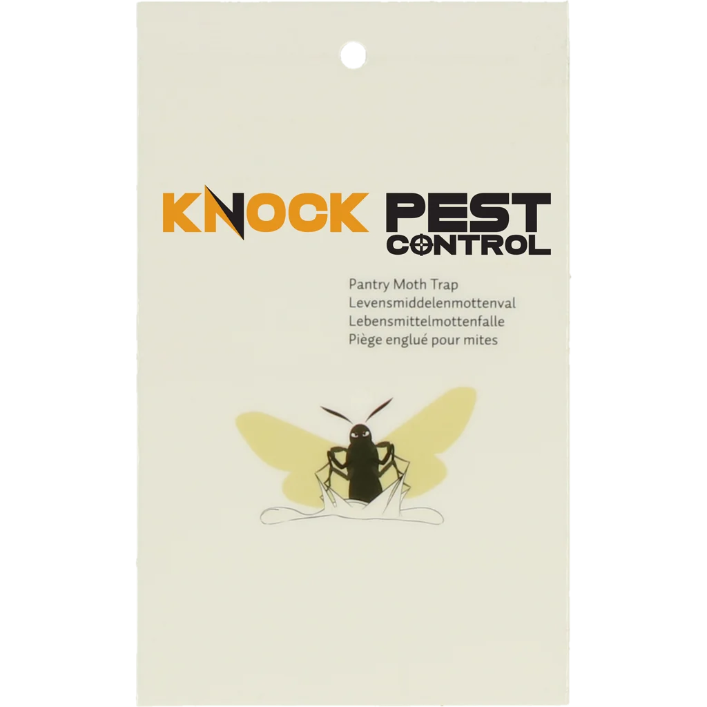 Piège à mites alimentaires avec phéromone et bande adhésive, 2 pièges englués – Knock Pest Vlak – Image 2