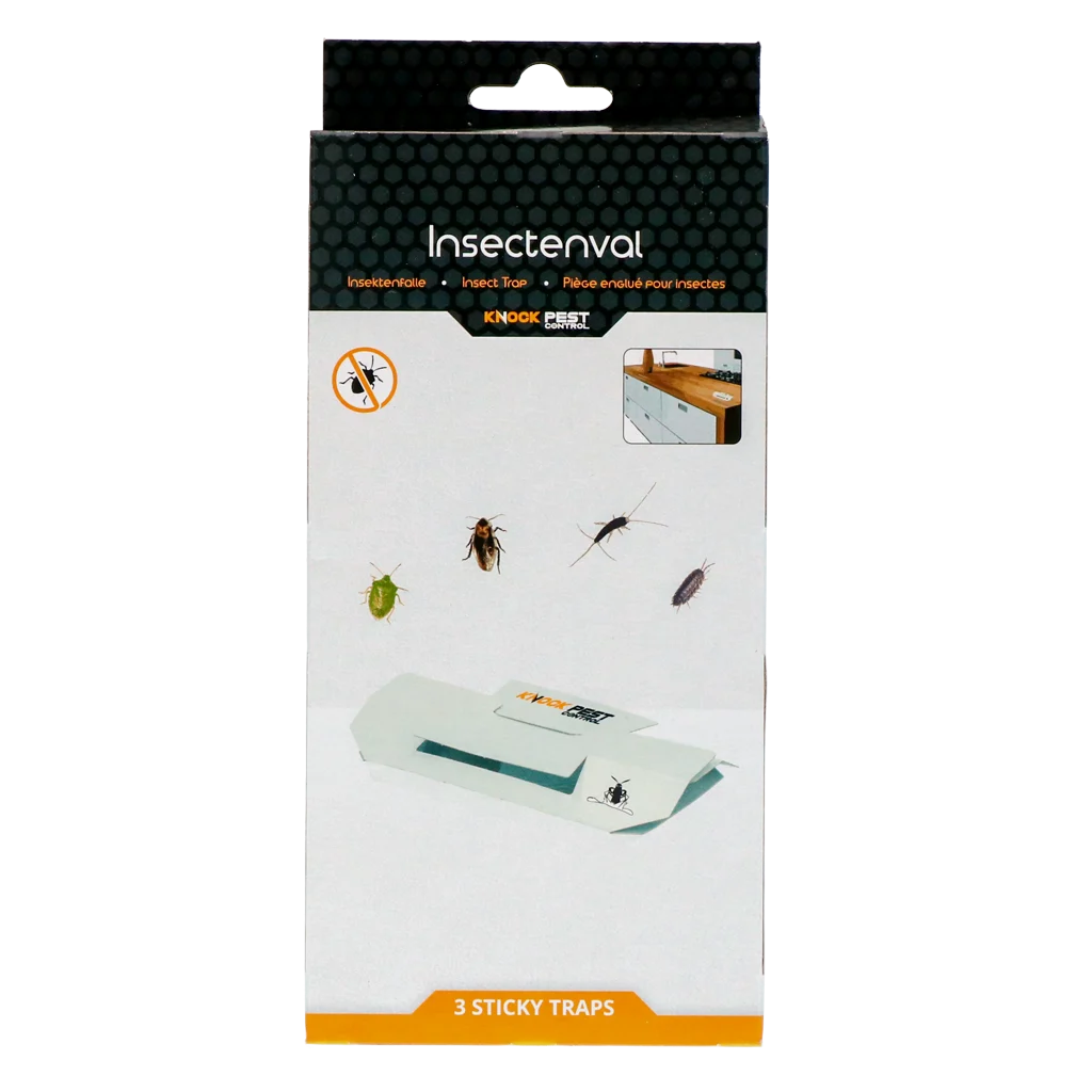 Piège à cafards avec attractif, grand, 3 pièces – Knock Pest – Image 1